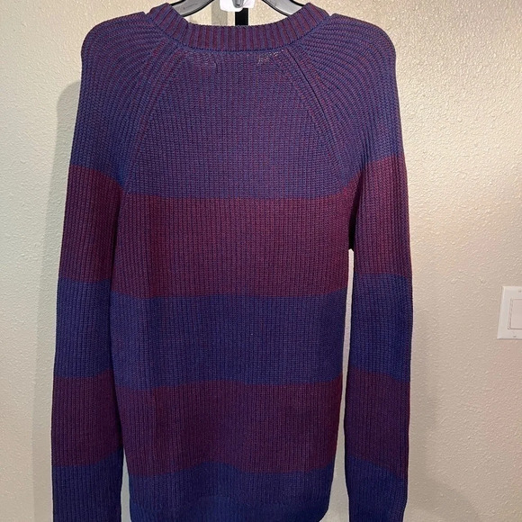 Men’s INC International Concepts sweater blue & red NEW Sizes: MEDIUM & XSMALL - Picture 5 of 8